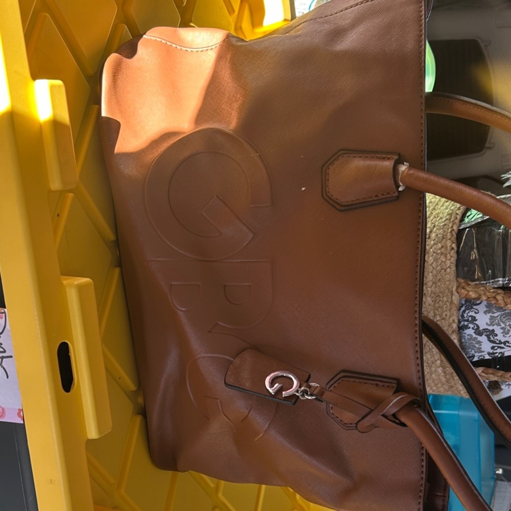 G by Guess Tan Tote Bag